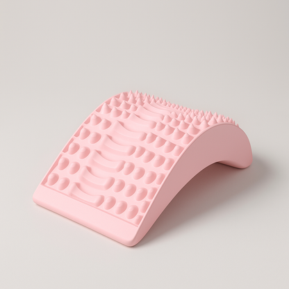Nueva Almohadilla de Estiramiento y Masaje para Soporte Lumbar